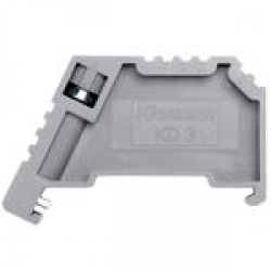 Упор на DIN-рейку MR35, с винтом, (серый);  KD 3 (100шт/упак)