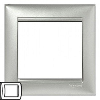 Рамка 1п Алюминий Legrand Valena 770151