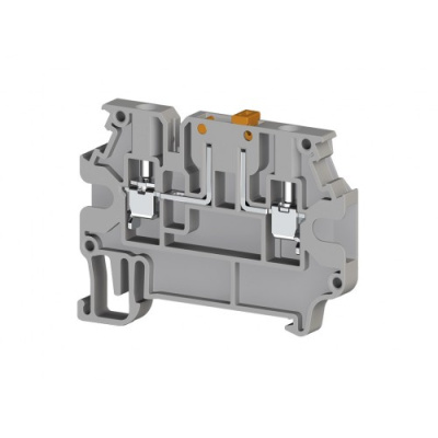 Клеммник с размыкателем на DIN-рейку, 2,5 мм.кв. (синий); AVK 2,5 A