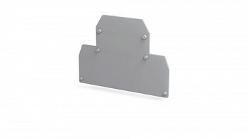 Торцевой изолятор для клемм серии TBL 2,5-4 2P (серый); EPL TBL 2,5-4 2P