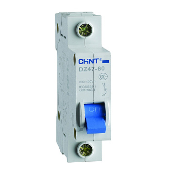 Авт. выкл. DZ47-60 1P 10A 4.5kA х-ка C (CHINT)