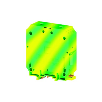 Клеммник на DIN-рейку 150мм.кв. (желт.-зел.); AVK150