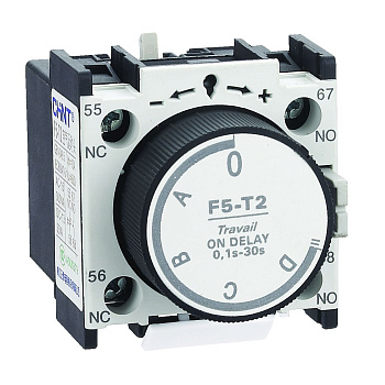 Приставка выдержка времени F5-D2 к контактору NC1, NC2 и NXC (R)(CHINT)