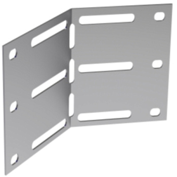 Угловой соединитель H 100 мм, цинк-ламел