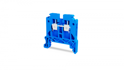 Клеммник на DIN-рейку (Винтовой) 4 мм.кв. (синий);TBL 4