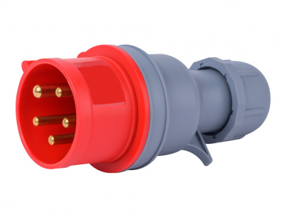 Вилка перен. 3Р+РЕ+N 16А 380В IP44 ВП-103