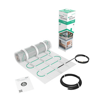 STEP BALANCE Мат нагревательный (теплый пол) SBM150015, 150 Вт/м2, 225 Вт, 1,5 м2