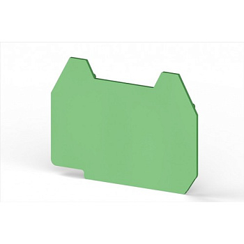 Концевой сегмент на клеммники AVK 2,5 CCT, (зеленый);  NPP AVK2,5CC T