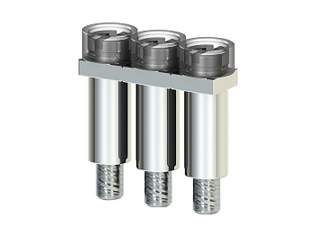 Перемычка для  AVK2,5/ PIK2,5N*, (3 полюса);  UK2,5/3