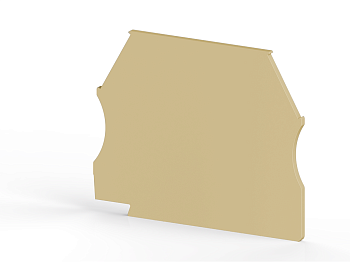 Концевой сегмент на клеммники AVK(2,5-10)/ AVK RD (2,5-4), (бежевый); NPP 2,5-10