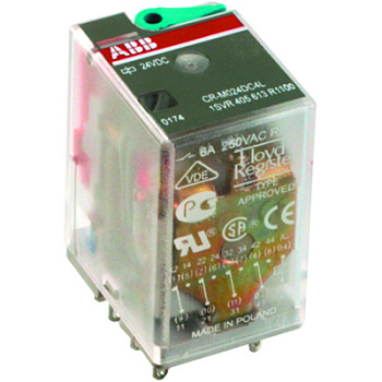 Реле CR-M024DC4 24B DC 4ПК (6A)