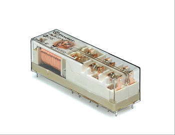 Электромеханическое реле безопасности (реле с принудительным управлением контактами); 3NO + 3NC; контакты AgSnO2+Au; катушка 24В DC; влагоащита RTIII