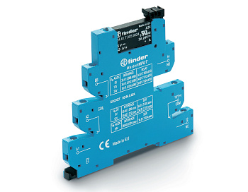 Интерфейсный модуль, твердотельное реле, серия MasterINPUT; выход 2A (240В АC); питание 24В AC/DC; категория защиты IP20; винтовые клеммы