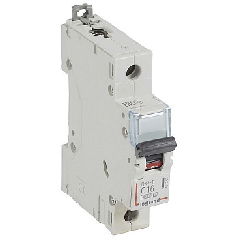 Авт.выкл.DX3-E C16 1П 6000/6kA