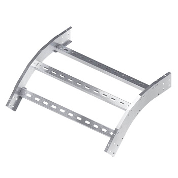 Угол вертикальный внешний 45 градусов, 100х300 R600, цинк-ламельный в комплекте с крепежными элементами и соединительнымипластинами, необходимыми для монтажа