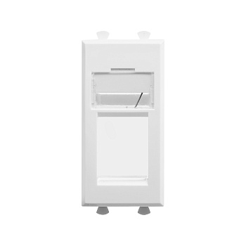 Адаптер для Keystone, "Avanti", "Белое облако", 1 модуль