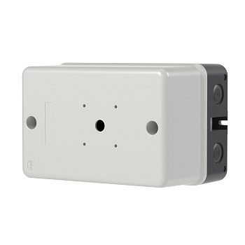 Пластиковый бокс для DMP32 с доп.контактами с красной ручкой селекторного типа IP65 кабельные вводы 2хM25 сверху и снизу, 2хM20 с тыльной стороны